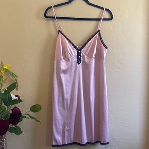 pink slip dress